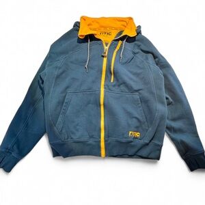 RTIC Men’s XL Hoodie Sweatshirt Full Zip Navy Blue